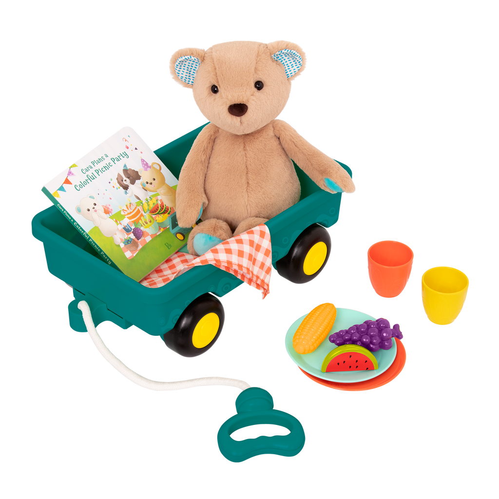 Cara-Mellow Bear Playset Plush