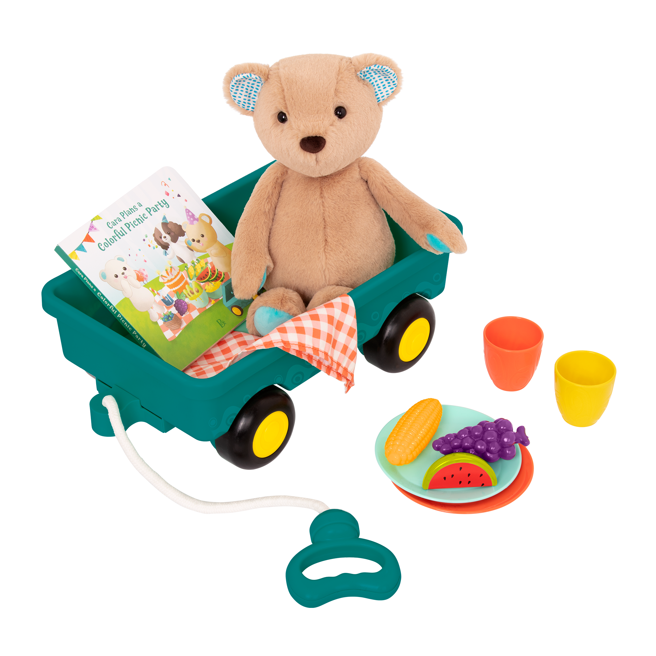 Cara-Mellow Bear Playset Plush