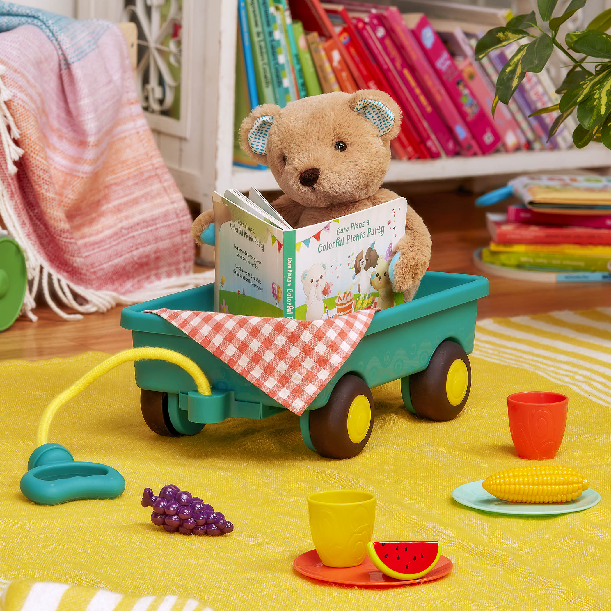 Cara-Mellow Bear Playset Plush