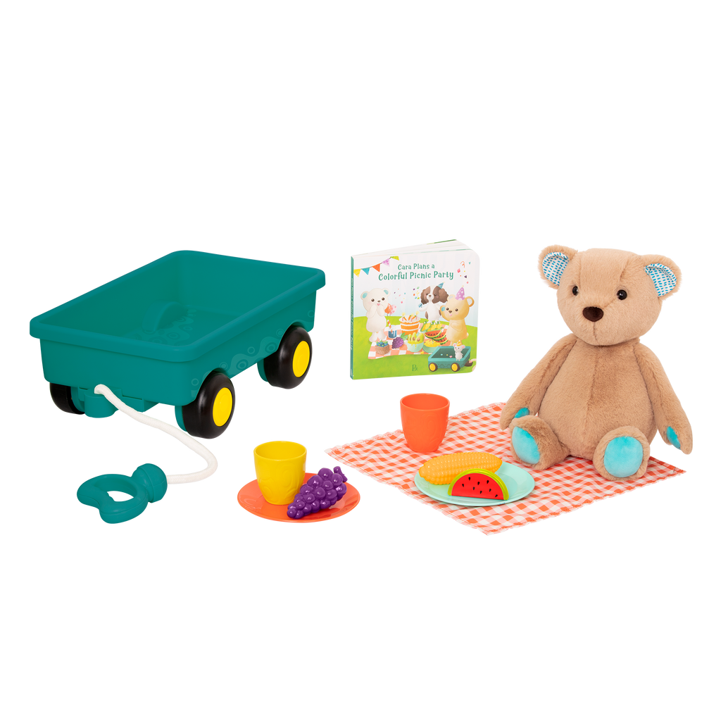 Cara-Mellow Bear Playset Plush