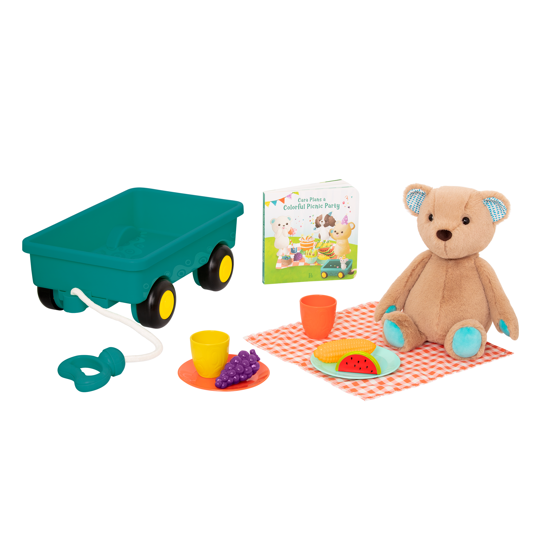 Cara-Mellow Bear Playset Plush