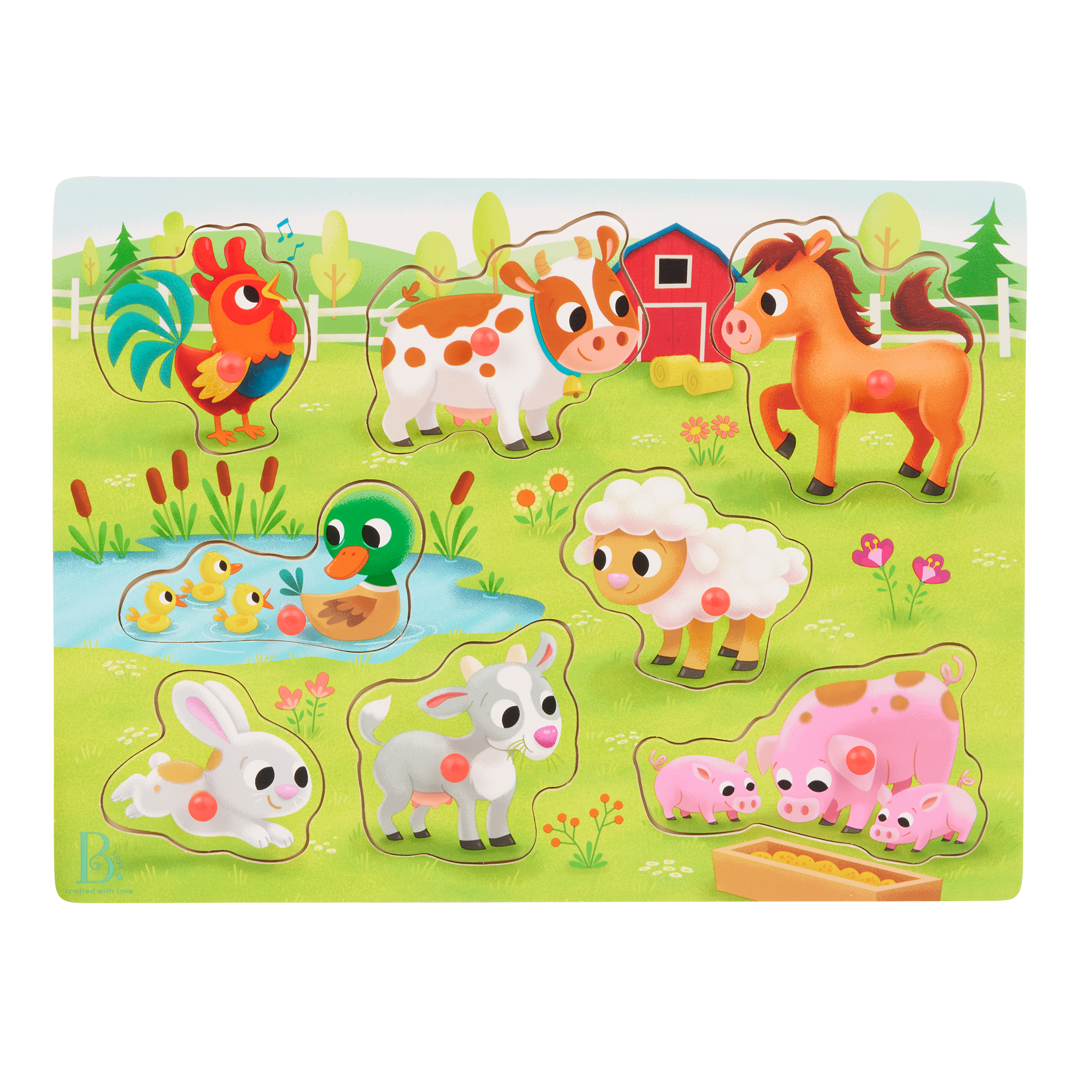 Farm Animals Board Book