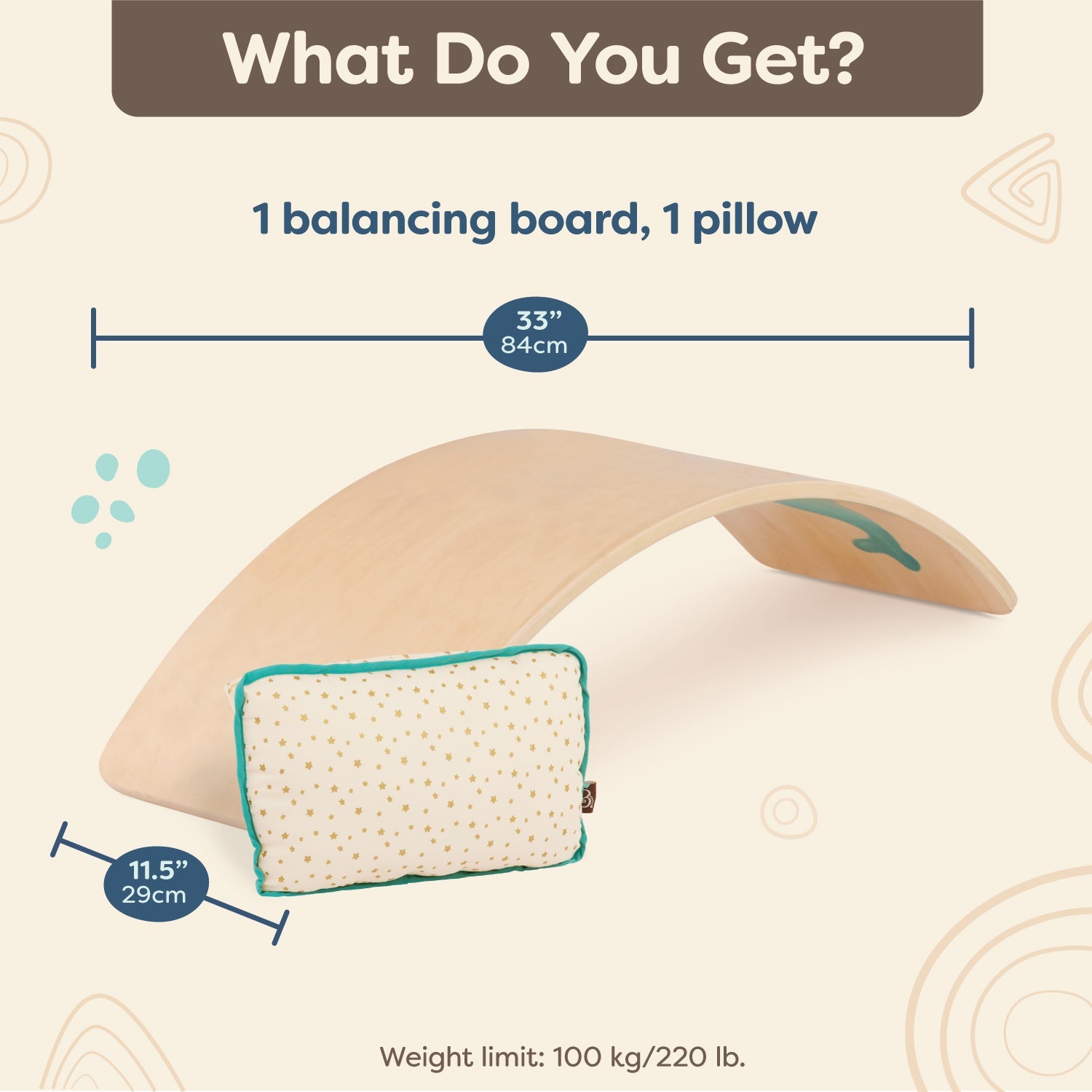 Wooden Balance Board