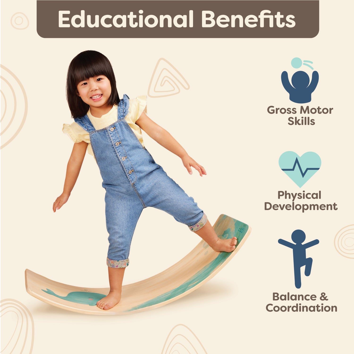 Wooden Balance Board